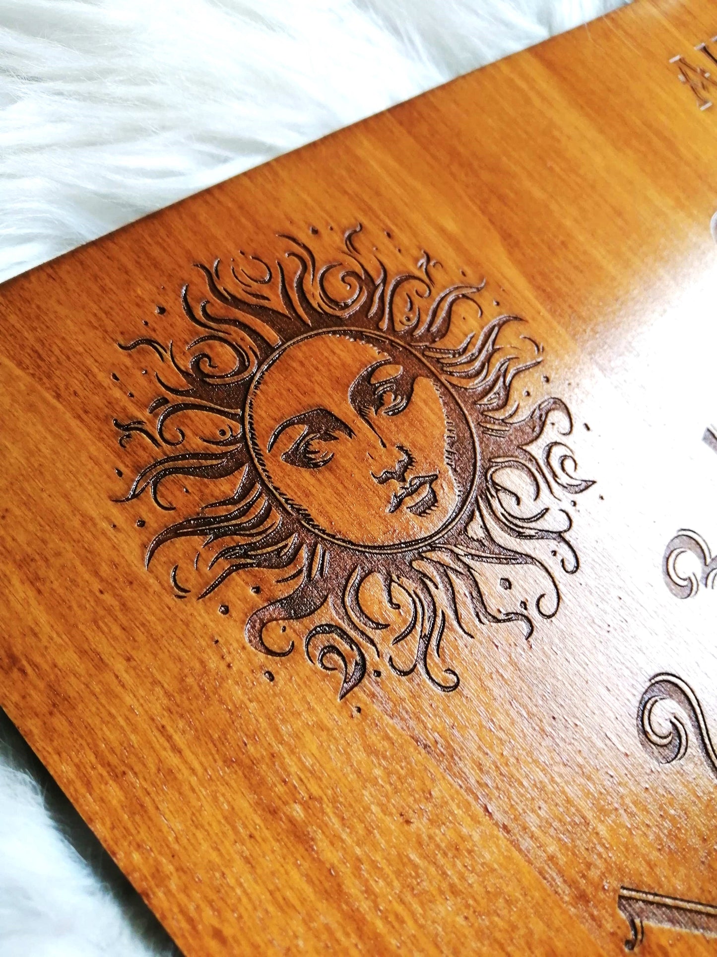 Ouija board classic wood handmade