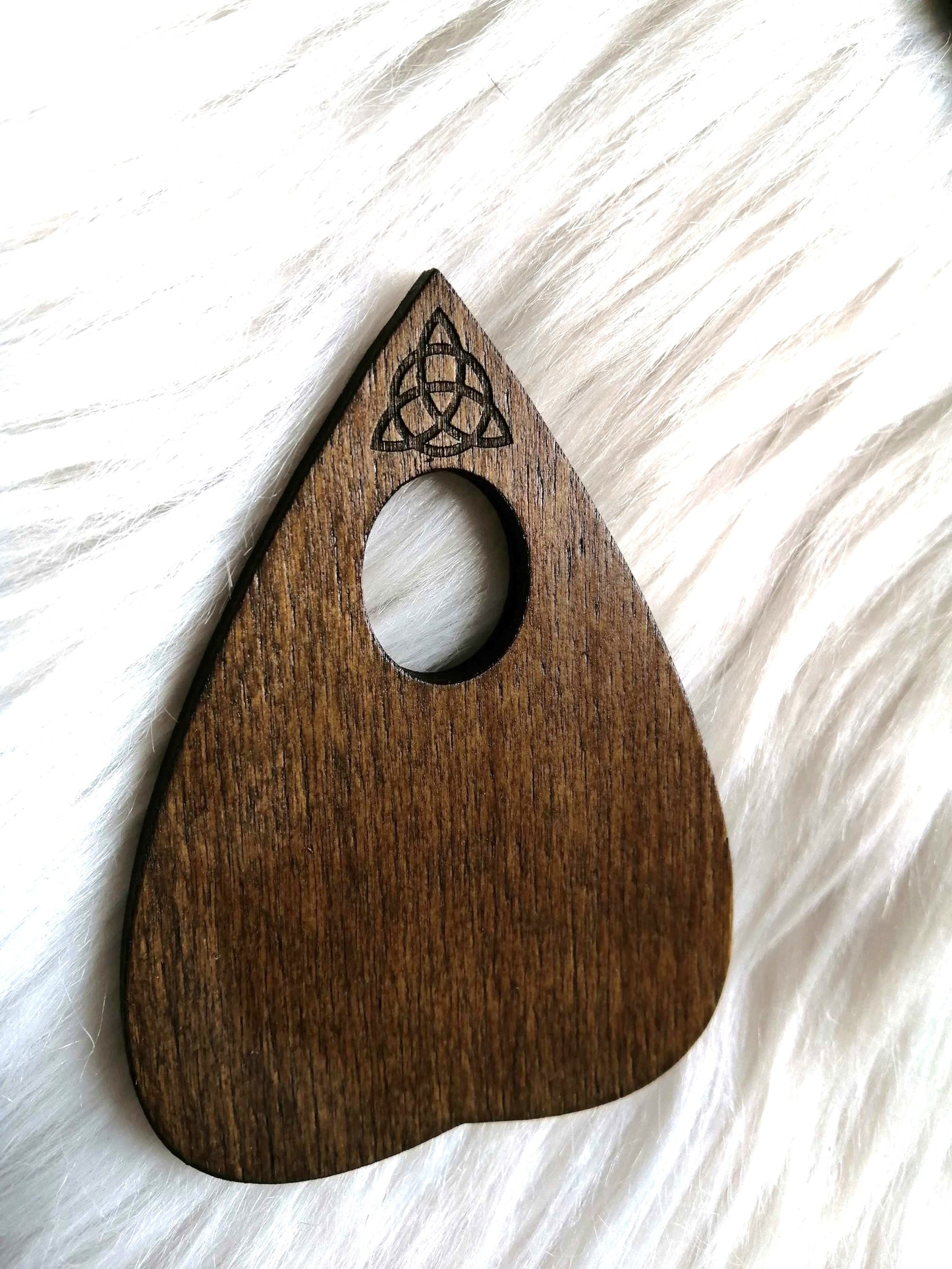 Planche Ouija Artisanale Bois – Ouija Board Grand Format – Spirit Board Gravé – Décoration Ésotérique & Objet Spirituel