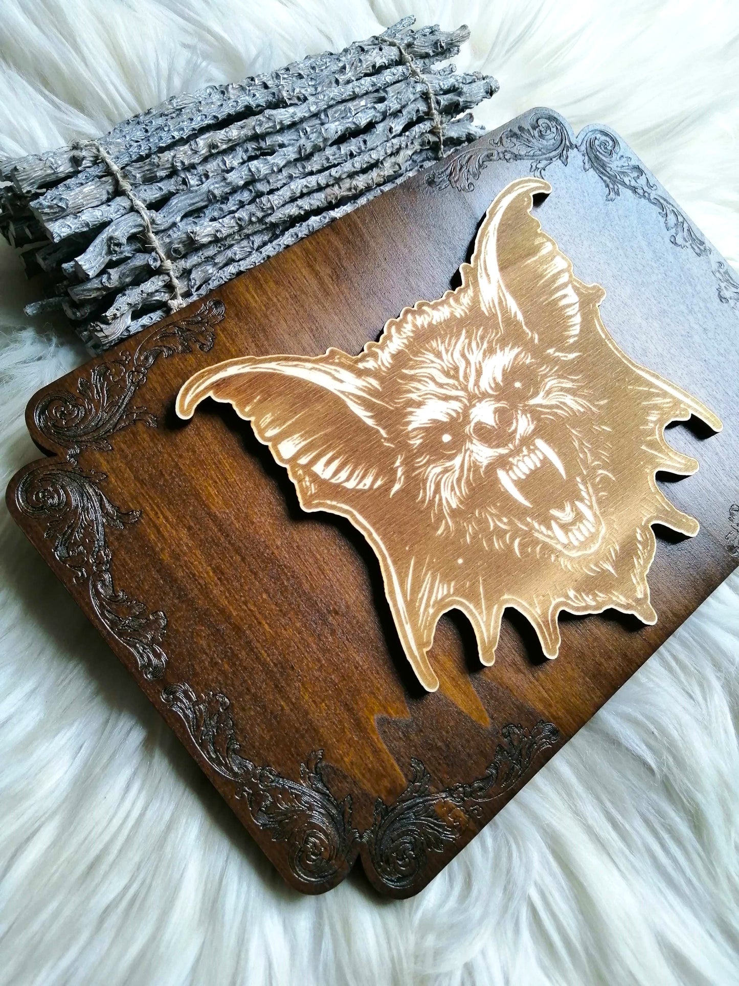 Décoration baroque/gothique/chauve souris