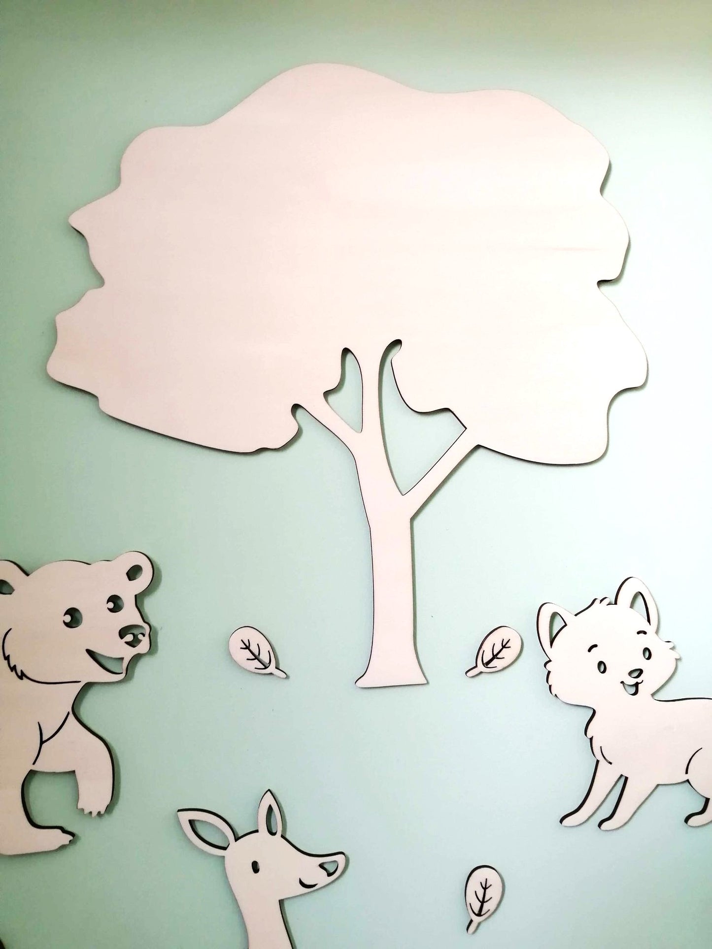 "Décoration Forêt enchantée" pour chambre d'enfant.