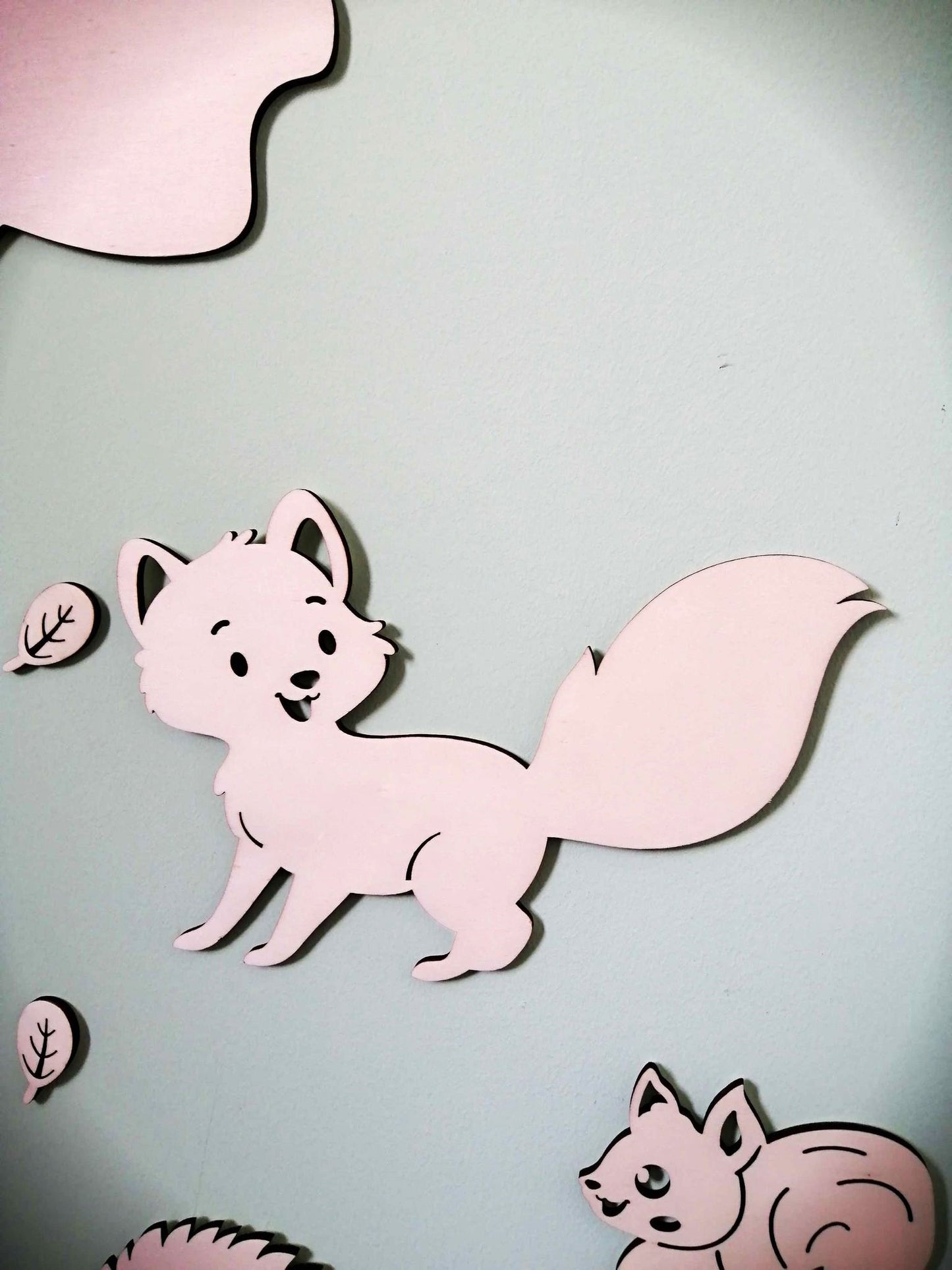 "Décoration Forêt enchantée" pour chambre d'enfant.