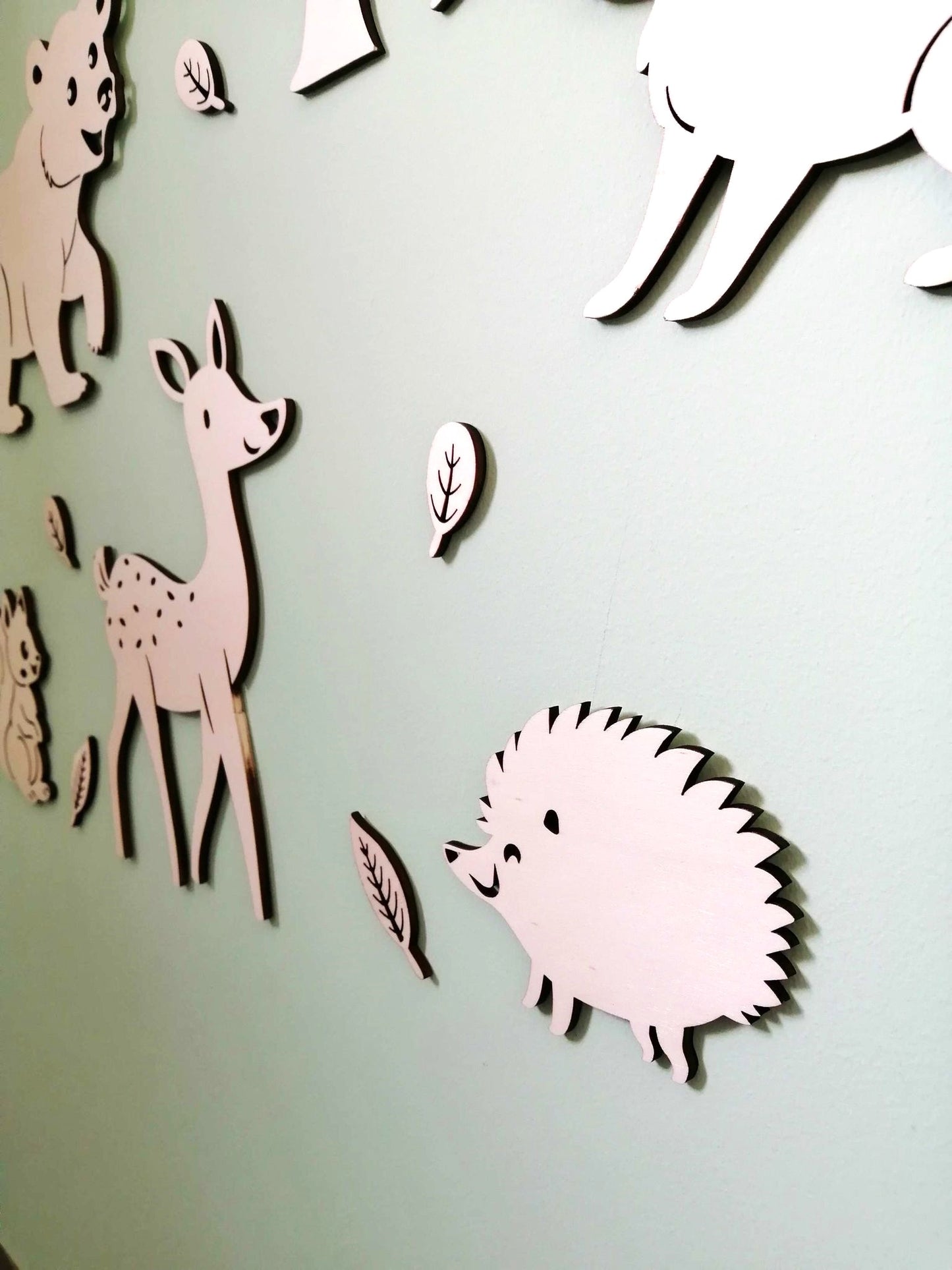 "Décoration Forêt enchantée" pour chambre d'enfant.