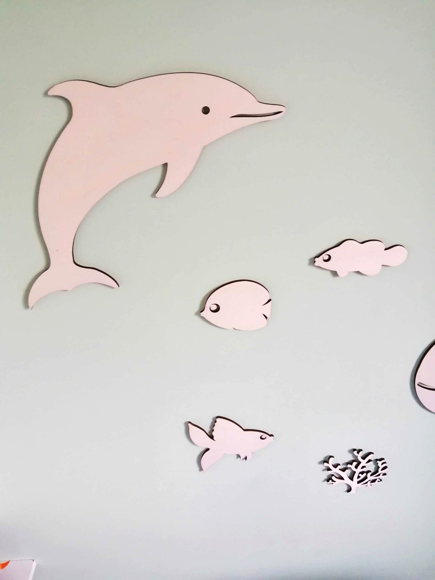 "Fonds Marins Enchantés" pour chambre d'enfant.