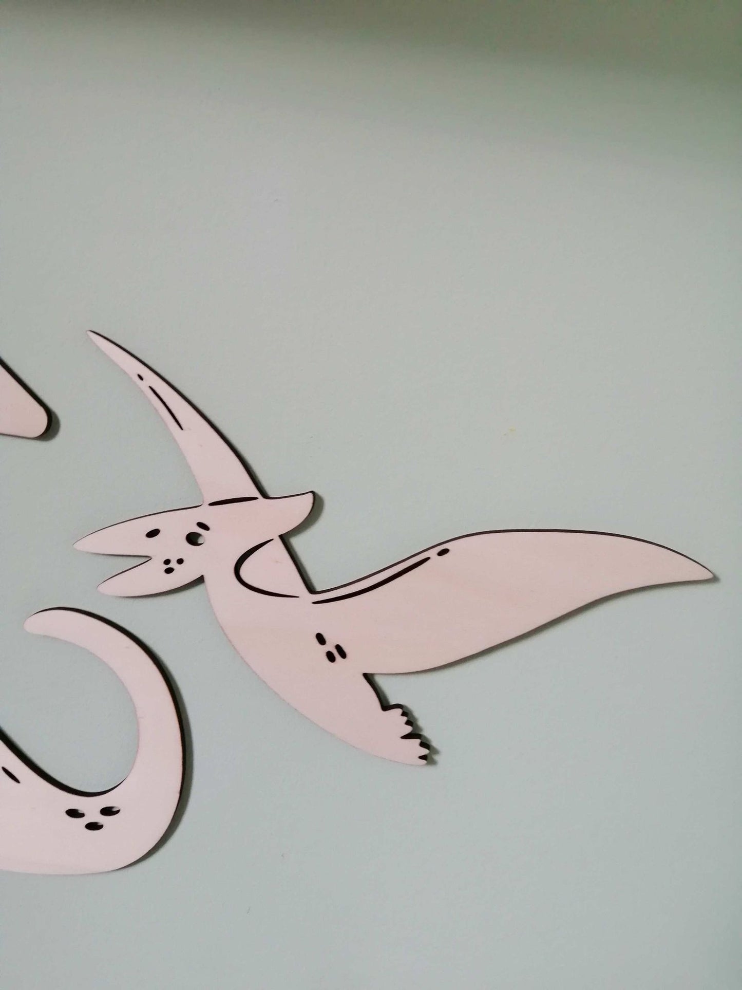 "Les Dinosaures Enchantés" pour chambre d'enfants.