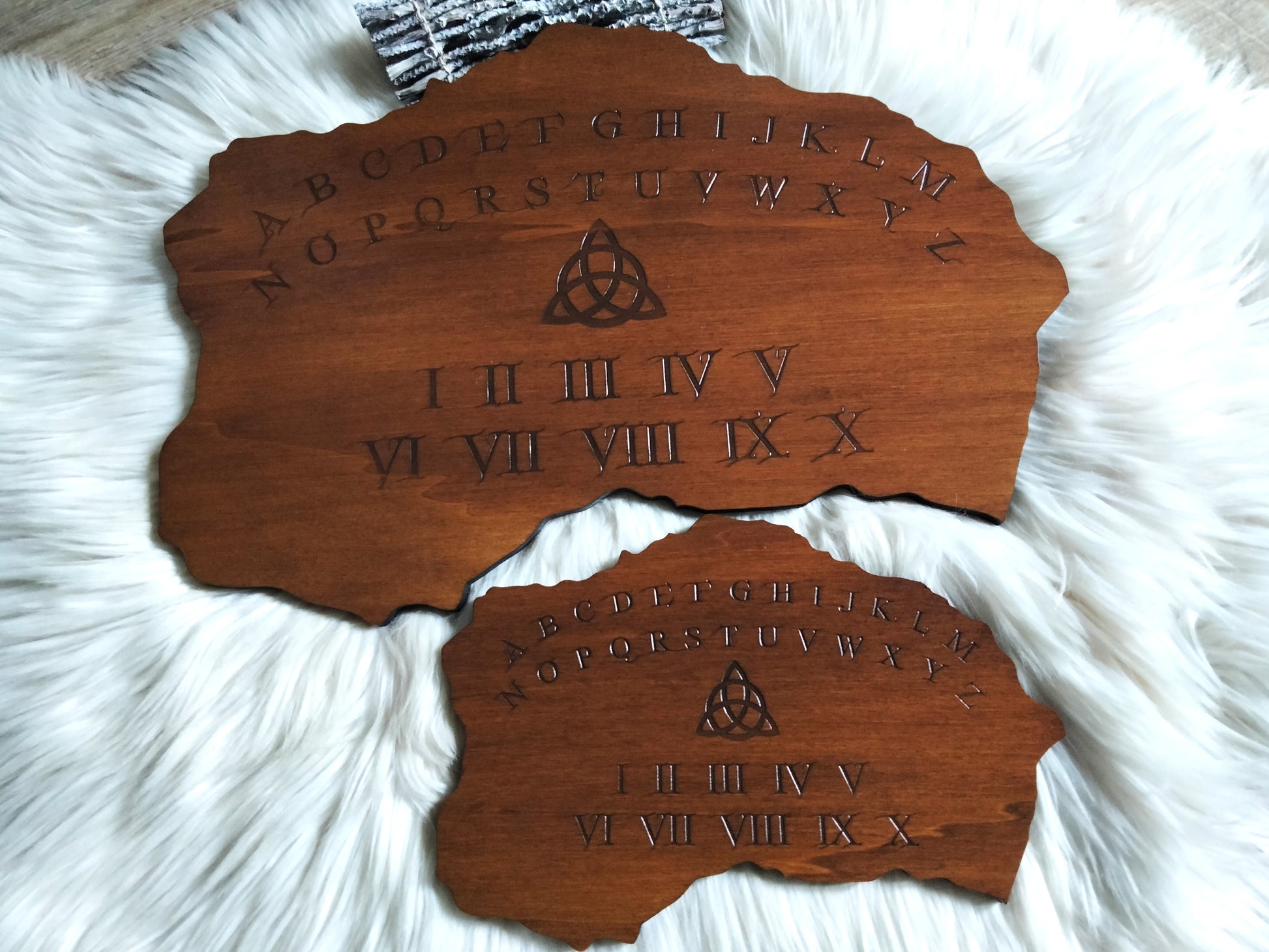 Ouija board charmed en bois 