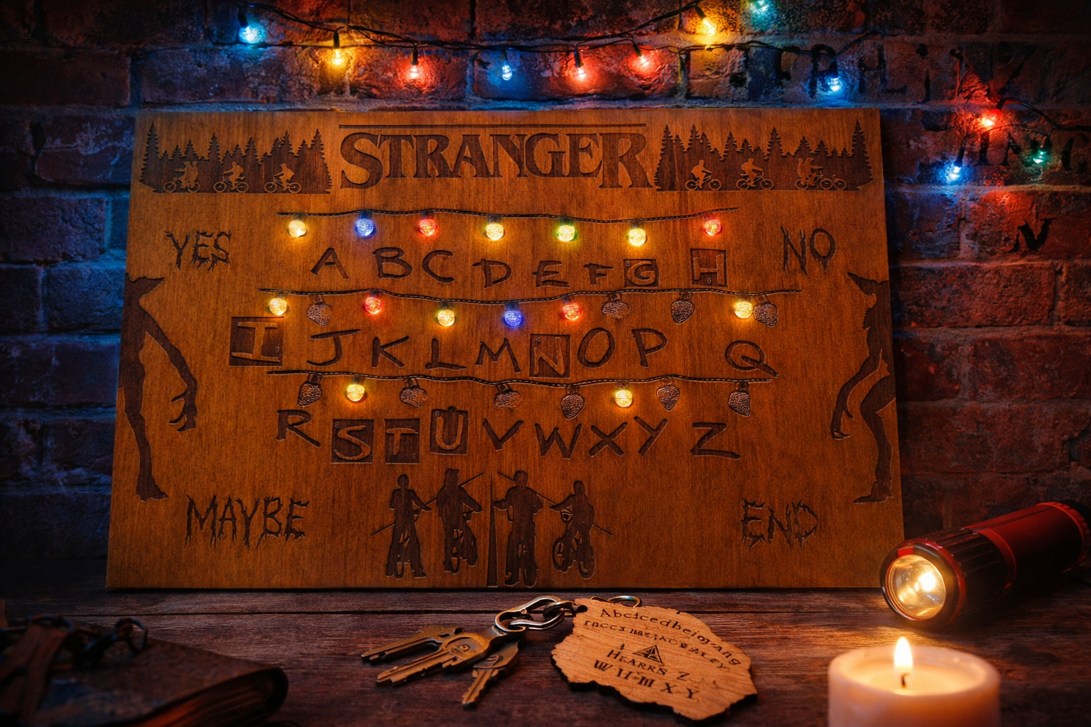 Ouija board Stranger things
