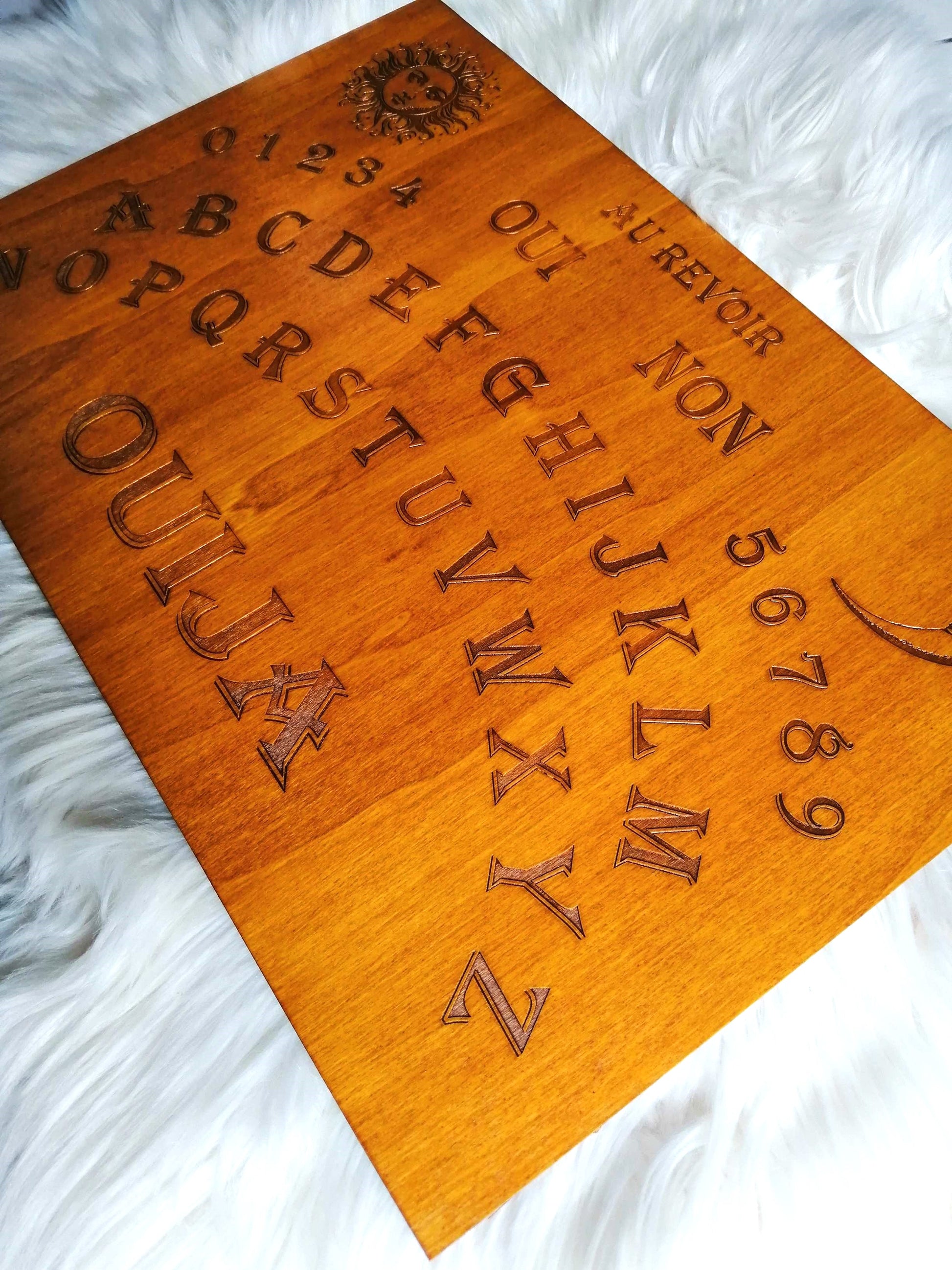 Wooden ouija board classic decor