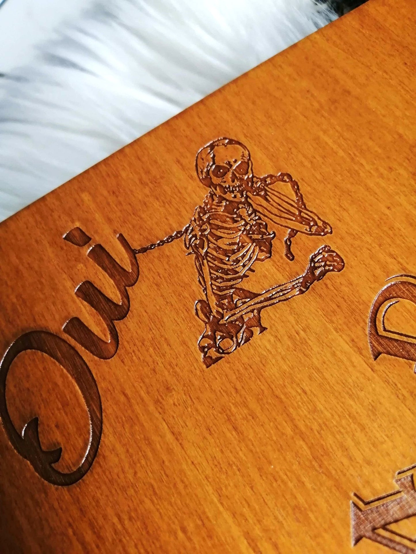 Planche ouija autel spirituel bois