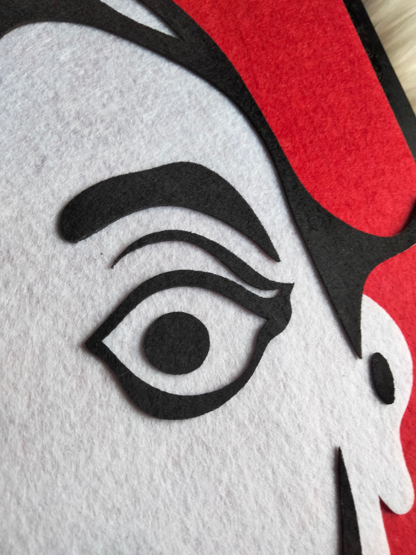 Œuvre murale Dali revisité décoration intérieure contemporaine