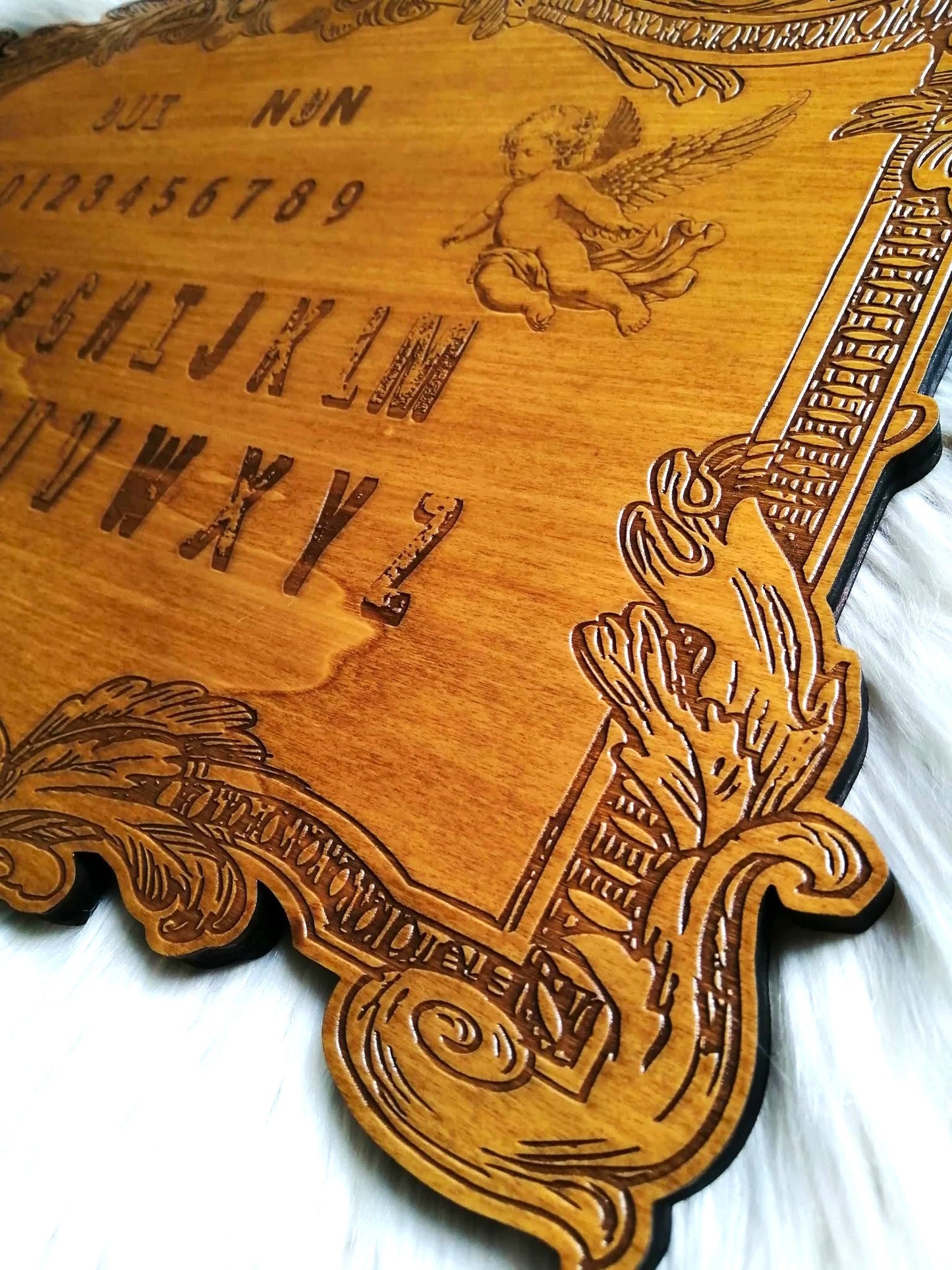 spirit board wood divination