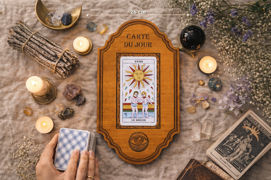 Tarot spread board wood handmade