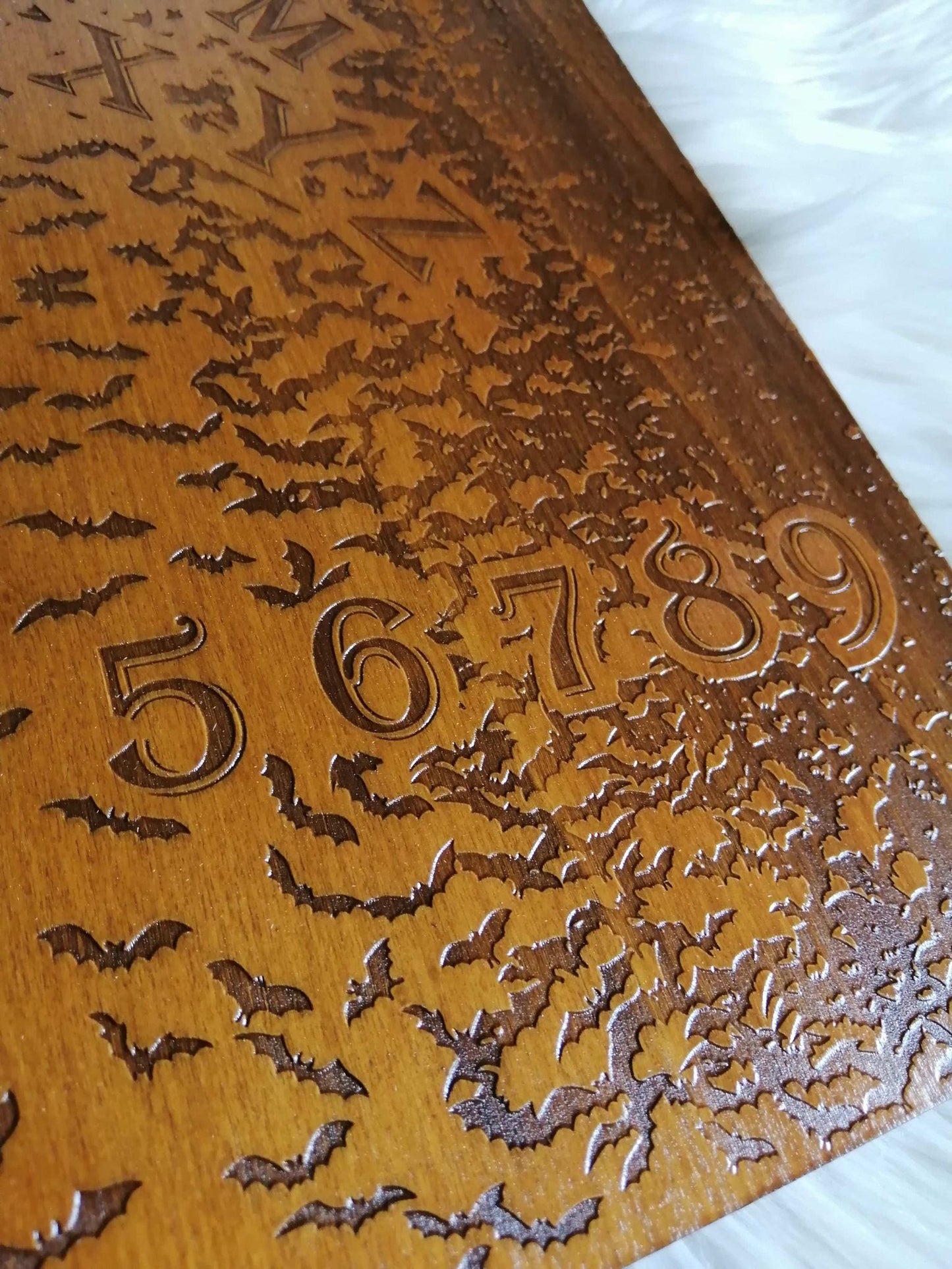 Spirit board chauve souris bois ésotérique