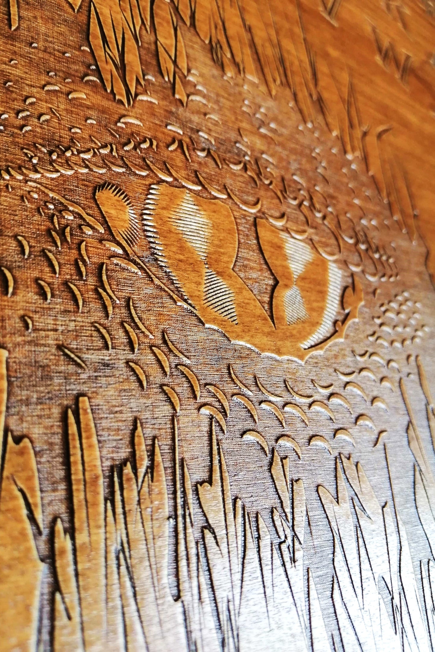 Spirit board oeil bois univers ésotérique
