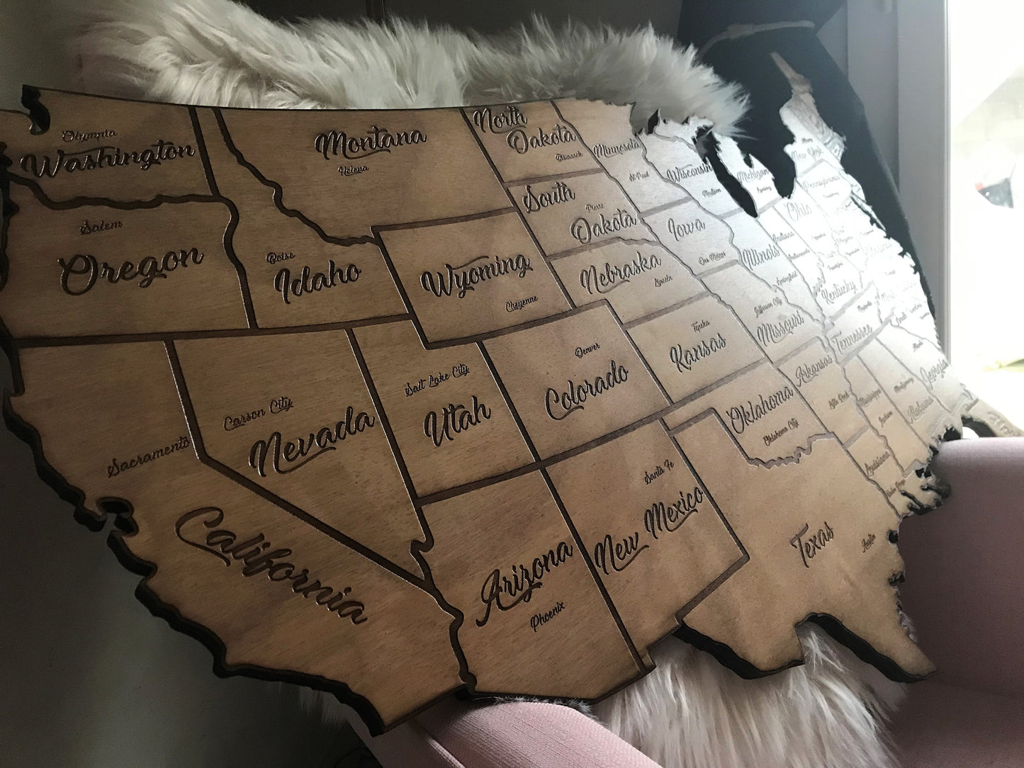 Carte des USA