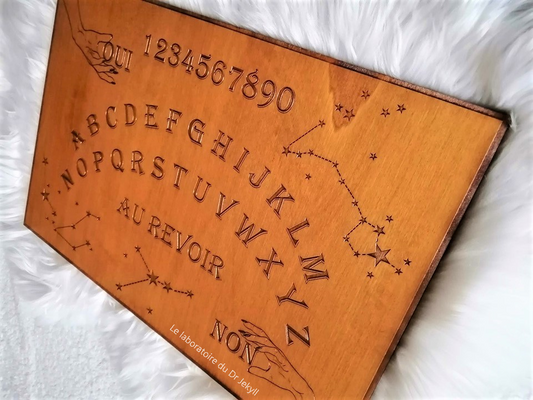 custom ouija board wood artisanale