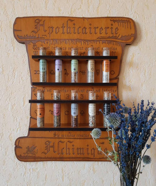 Etagère  Apothicairerie ALCHIMIQUE