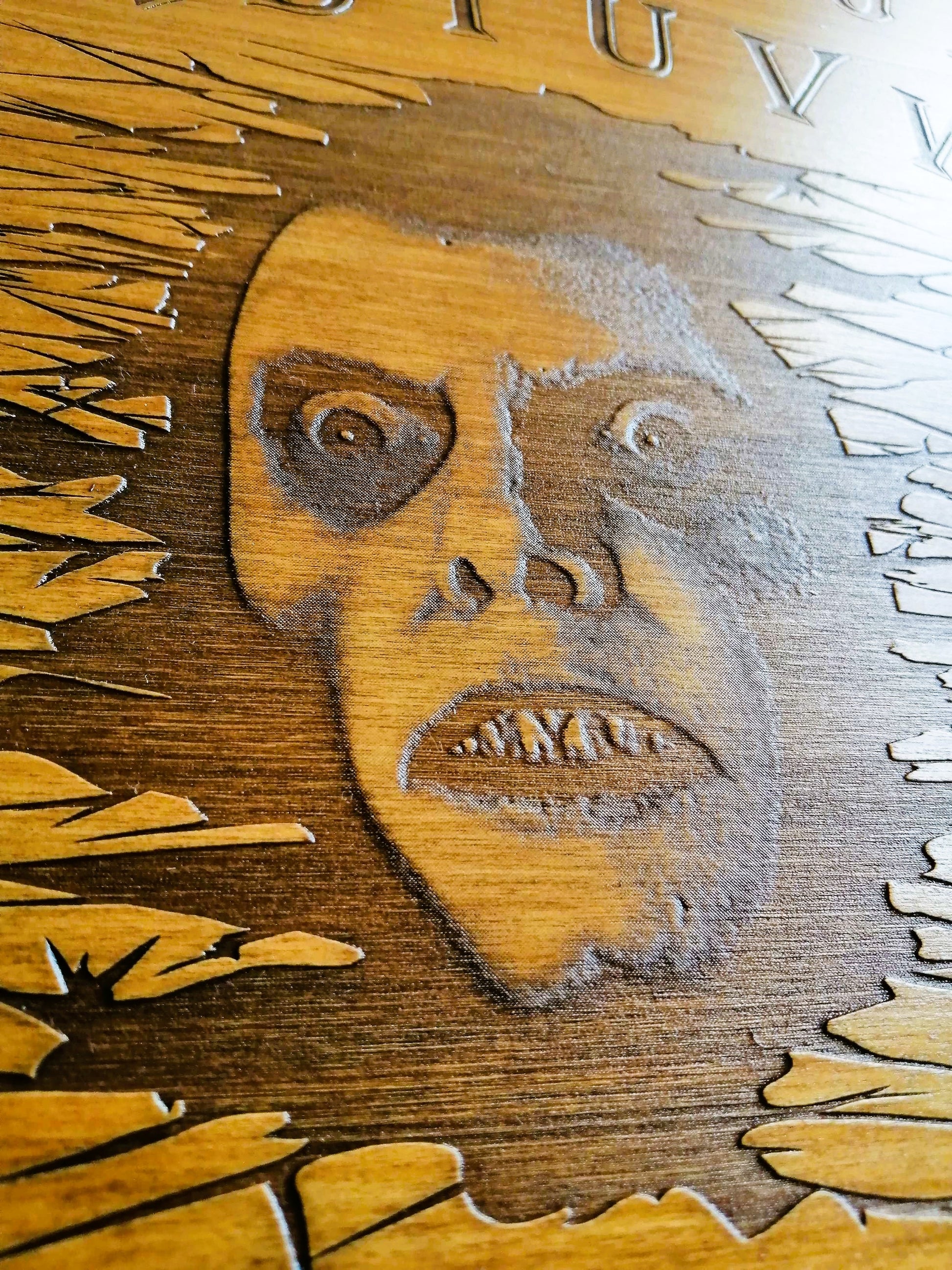 Planche ouija autel mystique bois