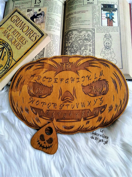 Planche Ouija pumpkin citrouille