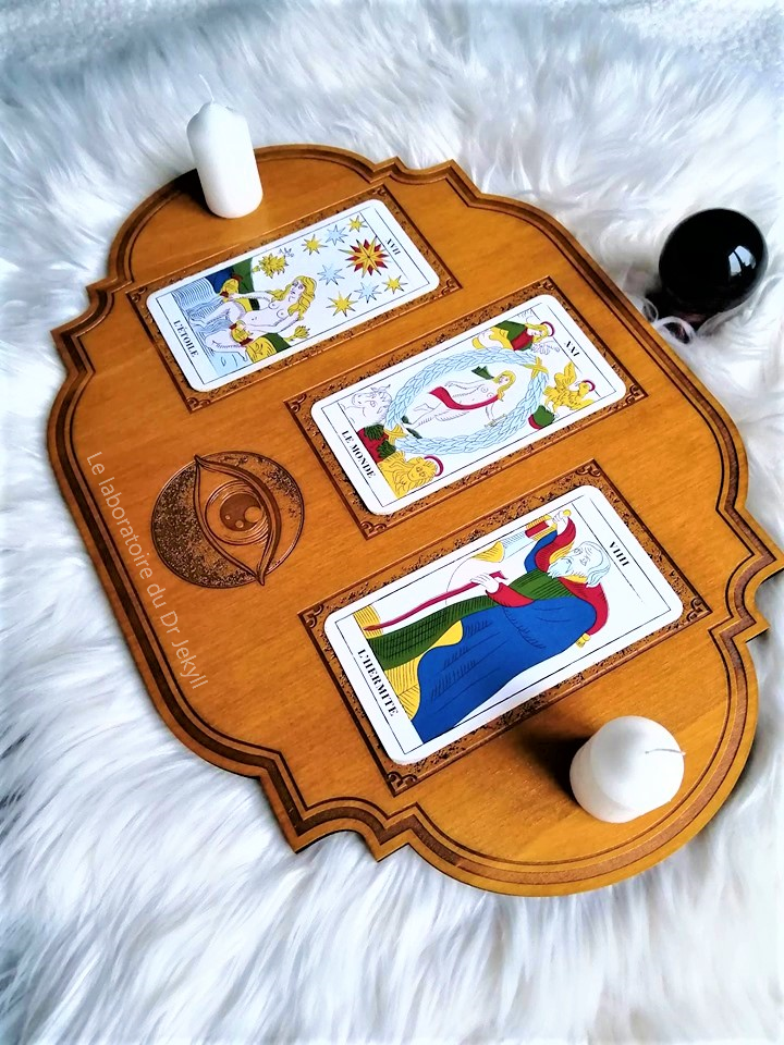 Planche tarot 3 cartes guidance